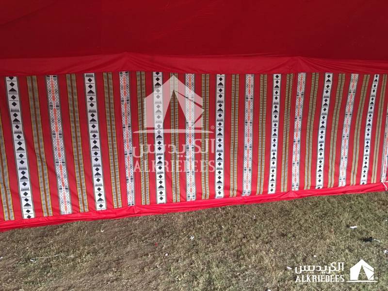 خيمه عربيه اسود بيتي 2 طبقات 13×6 يارده