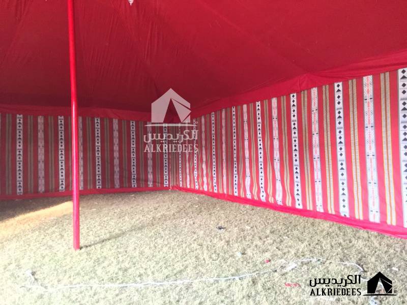 خيمه عربيه اسود بيتي 2 طبقات 13×6 يارده