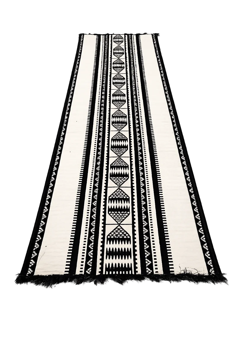 بساط مشط ابيض وجهين 3×1م