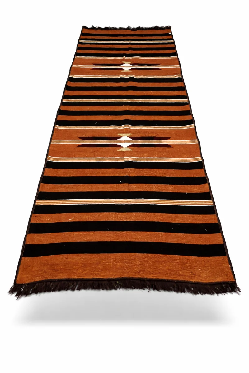 بساط بيج عودي وجهين 3×1م